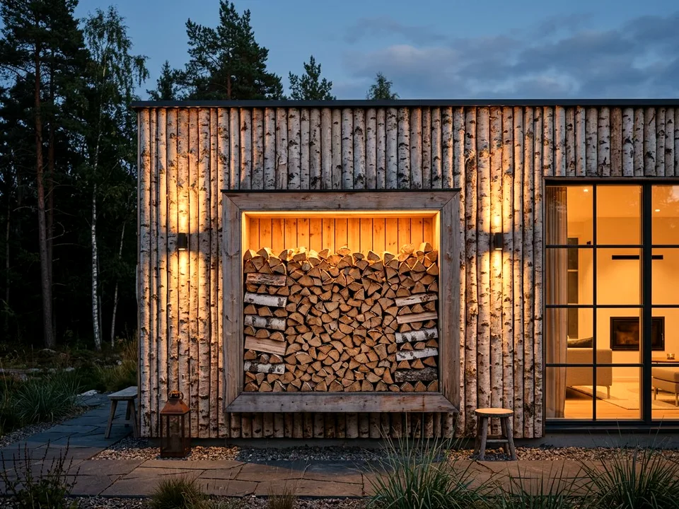 Круговая поленница holzhausen, Руза, переулок Спортивная, 13Е